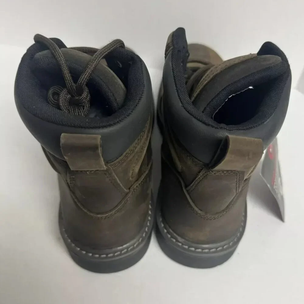 Wolverine Men's FloorHand Waterproof Steel Toe Boots Brown Size 8 M